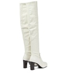 Lemaire - Stretch-leather over-the-knee boots