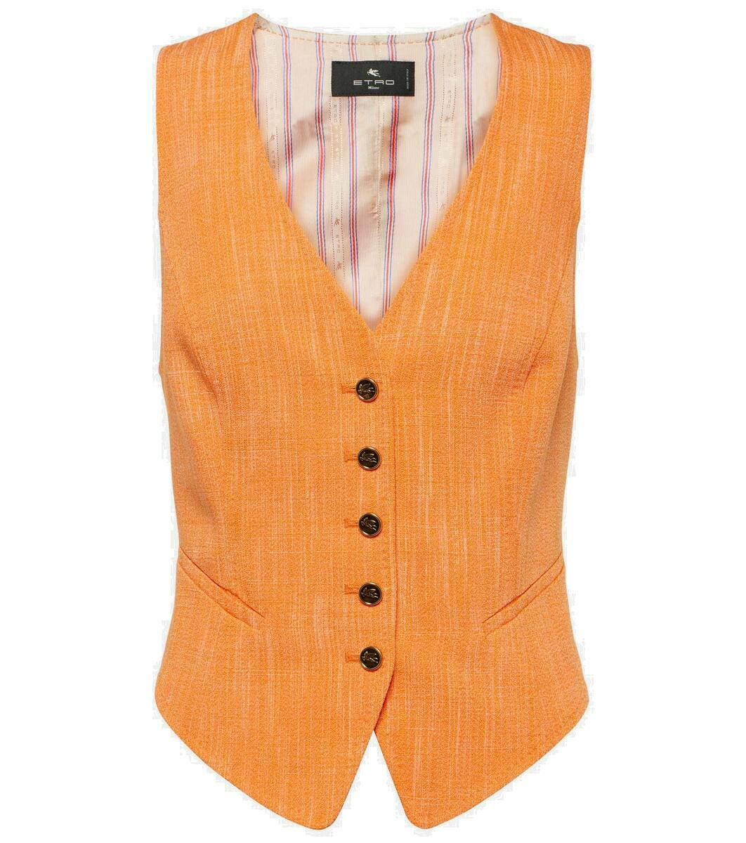 Etro Single-breasted vest Etro