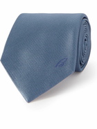 Brioni - 8cm Logo-Embroidered Silk-Twill Tie