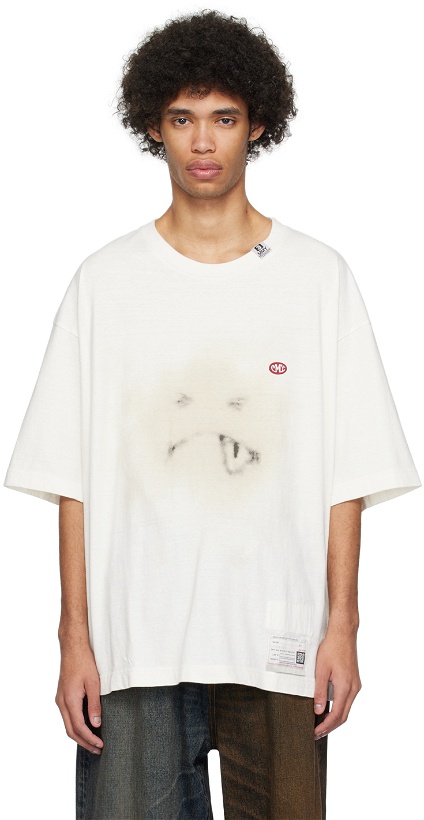 Photo: MIHARAYASUHIRO White Smily Face T-Shirt