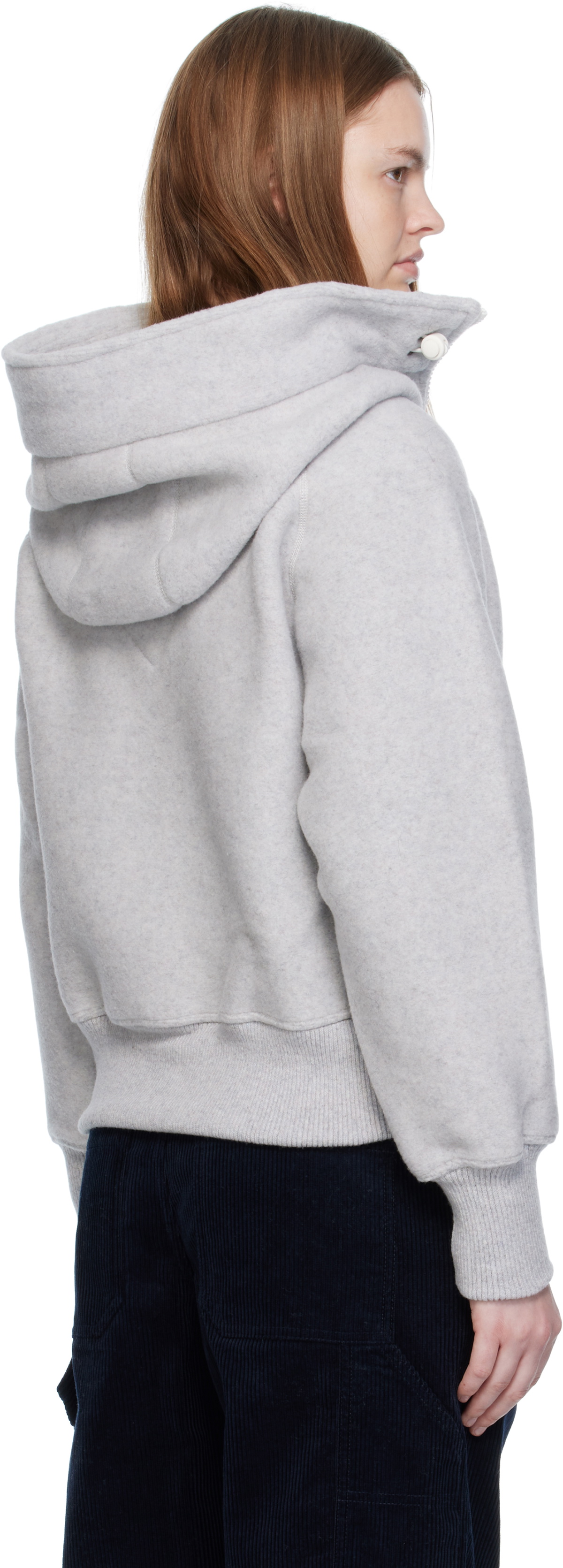 Canada Goose Gray 'White Label' Chilliwack Kind Fleece Hoodie