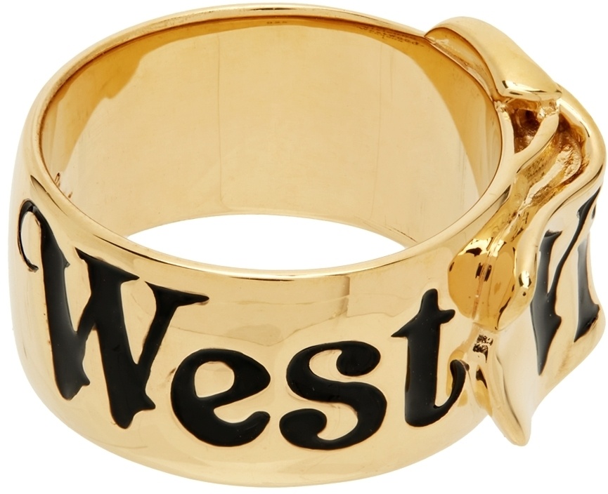 Vivienne Westwood Gold Belt Ring Vivienne Westwood