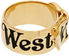 Vivienne Westwood Gold Belt Ring