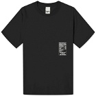 P.A.M. Men's Nutrition T-Shirt in Black