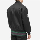 WTAPS Men's 14 Nylon Varsity Jacket in Black