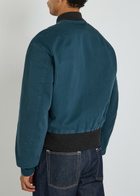 JW Anderson Cotton Bomber Jacket Navy