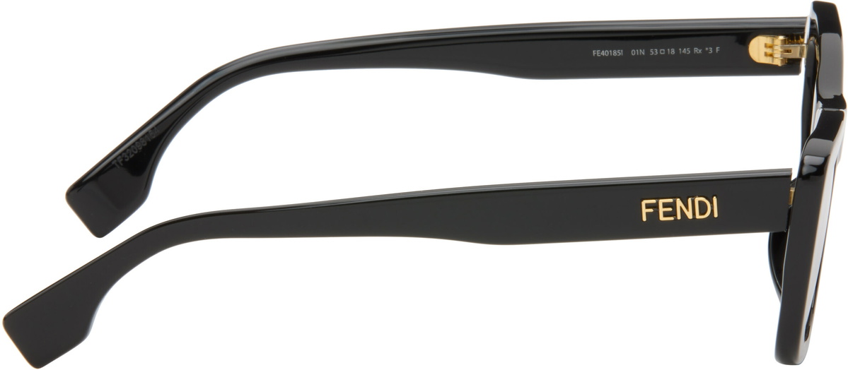 Fendi Black Lettering Sunglasses