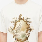 3.Paradis Men's Black Mirror T-Shirt in Ivory