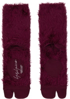 Yohji Yamamoto Purple Cleft Socks