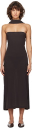 Paloma Wool Brown Alberch Maxi Dress