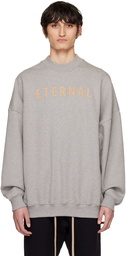 Fear of God Gray Printed Sweatshirt