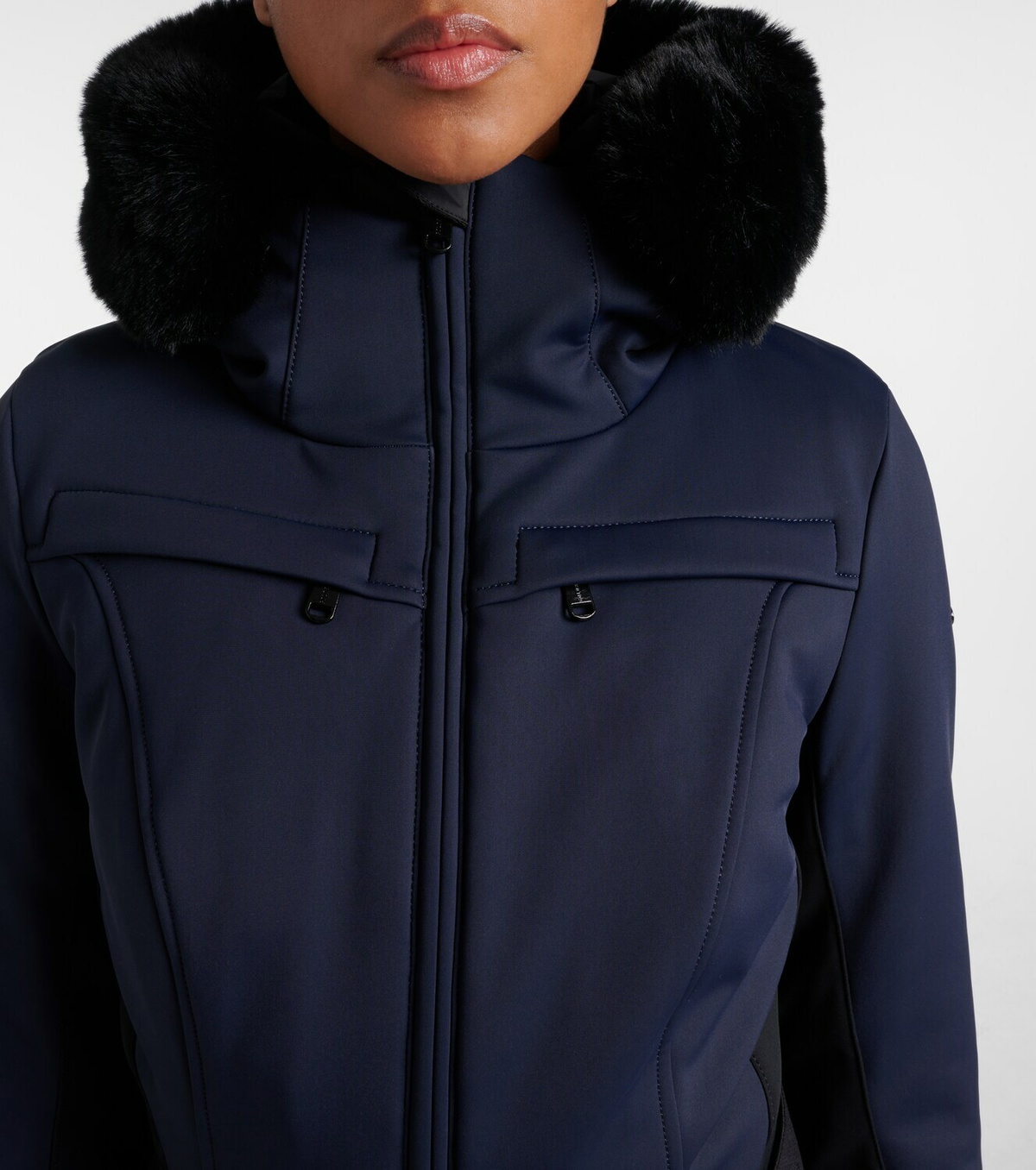 Goldbergh Parry faux fur-trimmed ski suit