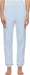 SKIMS Blue Cotton Fleece Classic Jogger Lounge Pants