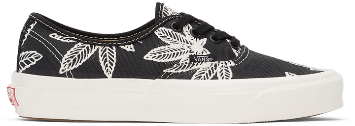 Photo: Vans Black Sweet Leaf OG Authentic LX Sneakers