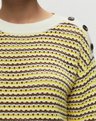 Designers, Remix Taliana Stripe Sweater Yellow - Womens - Pullovers