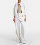 Gabriela Hearst Norman virgin wool wide-leg pants