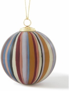 Paul Smith - Striped Glass Bauble