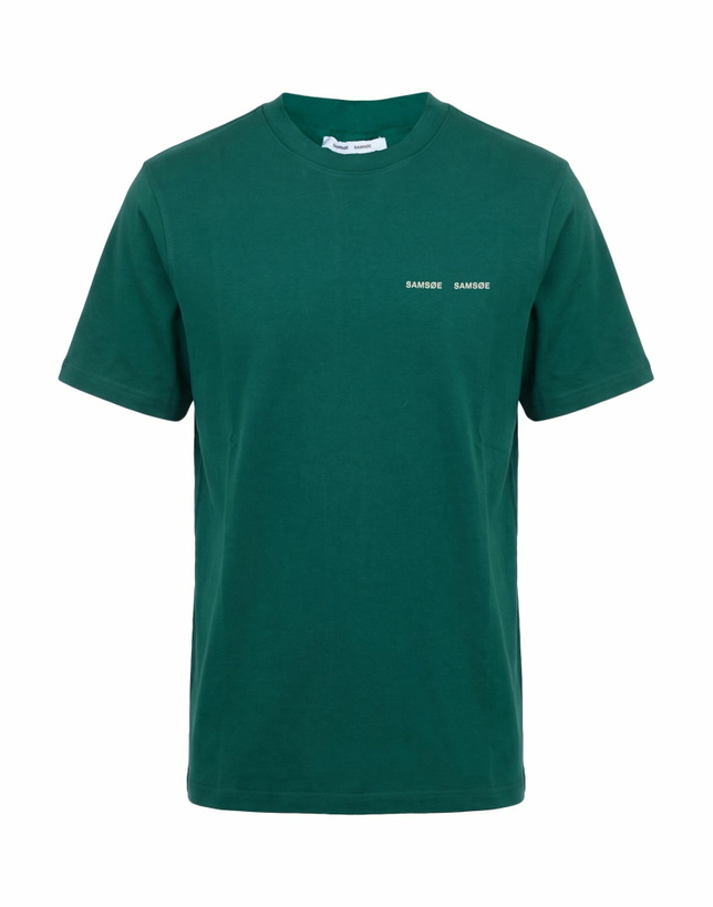 Photo: Samsøe Φ Samsøe Mens T-shirt in Dark green