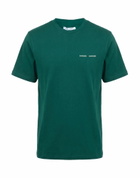 Samsøe Φ Samsøe Mens T-shirt in Dark green