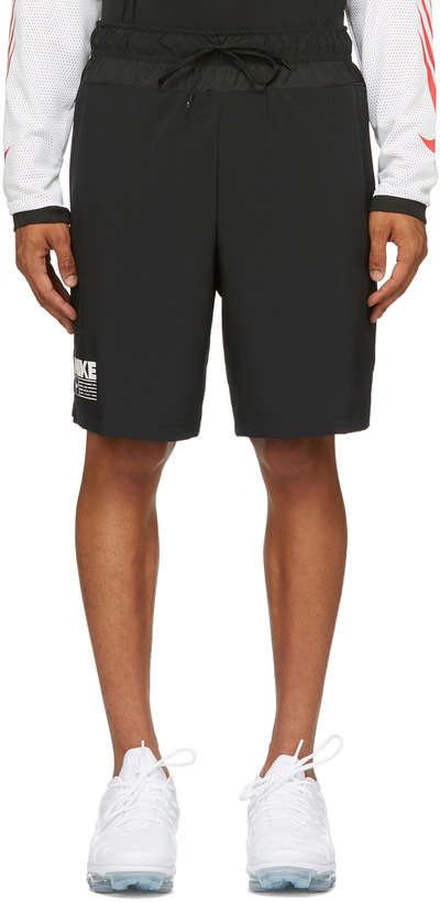 Photo: Nike Black Graphic Flex Training Shorts