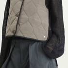 STEL Women's Contrast Quilted Vest in Mud