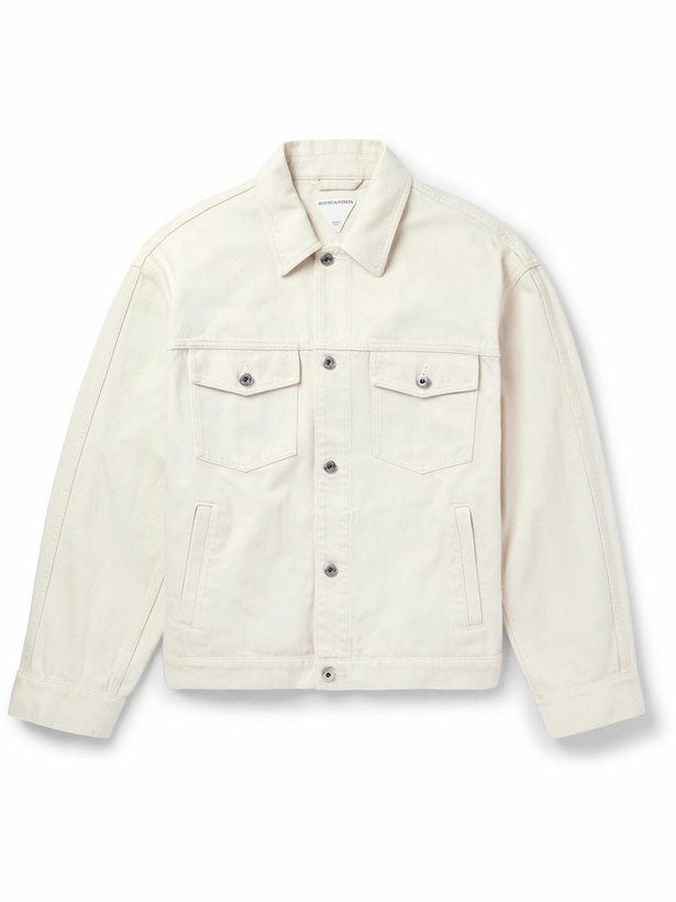 Photo: Bottega Veneta - Stone-Washed Denim Jacket - Neutrals