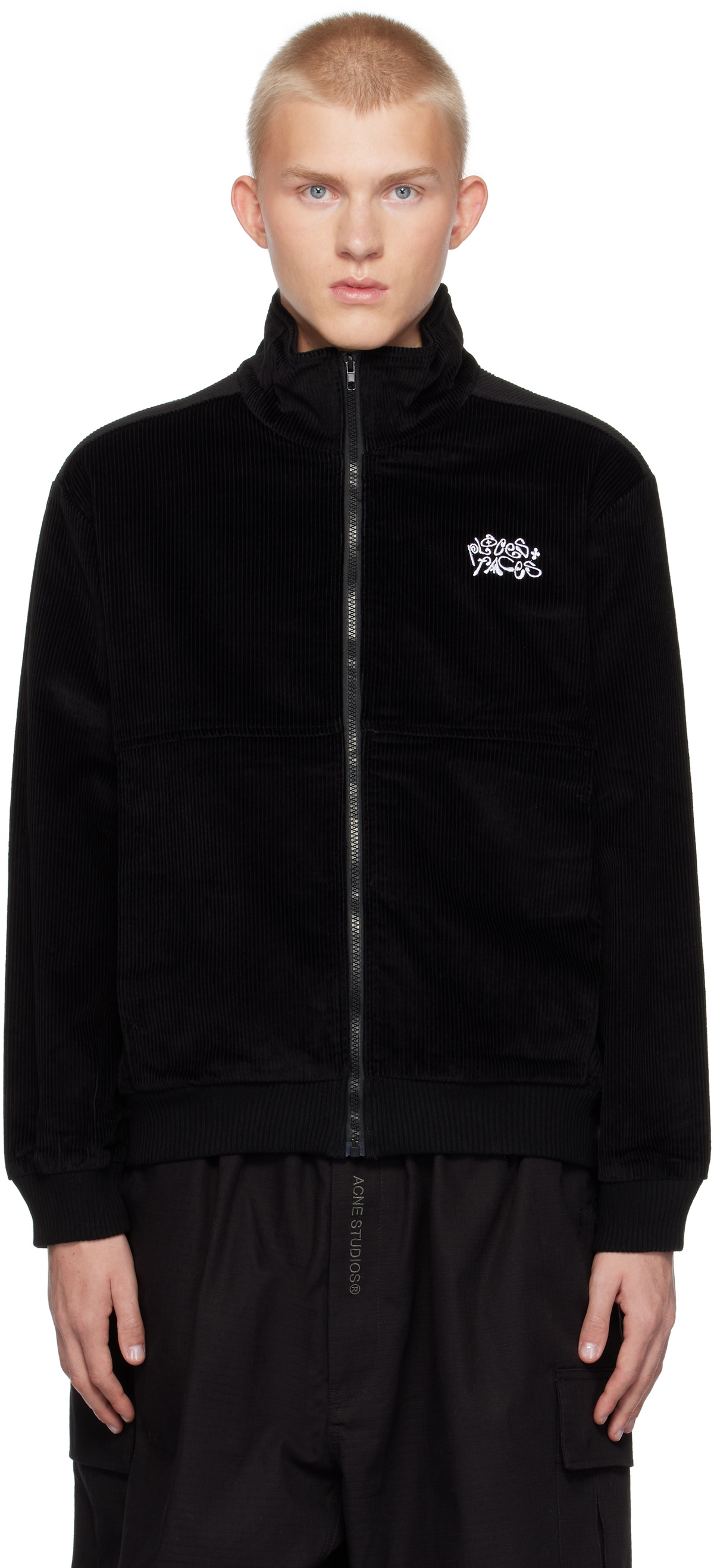 PLACES+FACES Black Corduroy Jacket