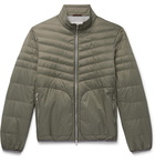 Brunello Cucinelli - Quilted Nylon Down Jacket - Green