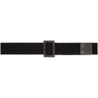 Boris Bidjan Saberi Black Cinch Belt