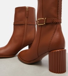 Zimmermann Eddie 70 leather ankle boots