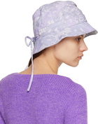 JACQUEMUS Purple 'Le Bob Gadjo' Bucket Hat