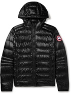 CANADA GOOSE - Crofton Slim-Fit Recycled Nylon-Ripstop Hooded Down Jacket - Black - S