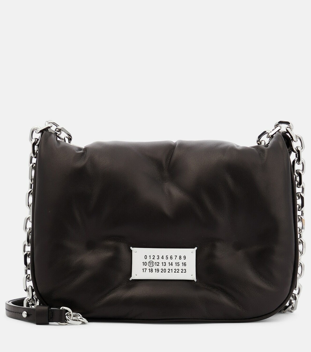 Maison Margiela - Glam Slam Flap Small leather crossbody bag