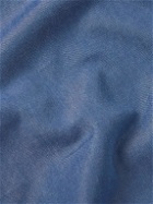 Caruso - Cotton-Chambray Shirt - Blue