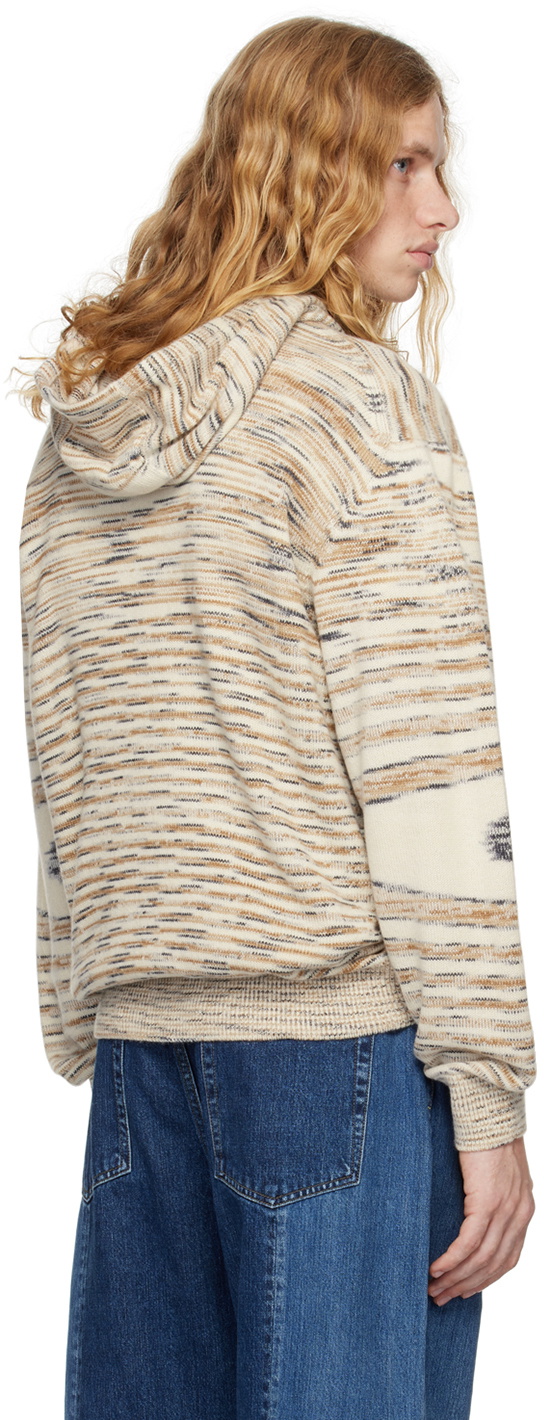 Missoni Beige Mélange Cashmere Hoodie