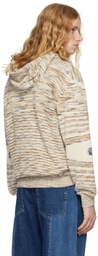 Missoni Beige Mélange Cashmere Hoodie