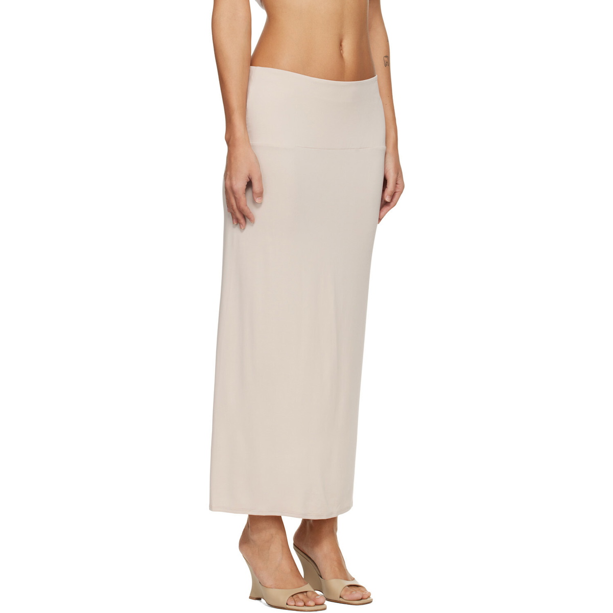 Belle Anna Beige Sycamore Maxi Skirt