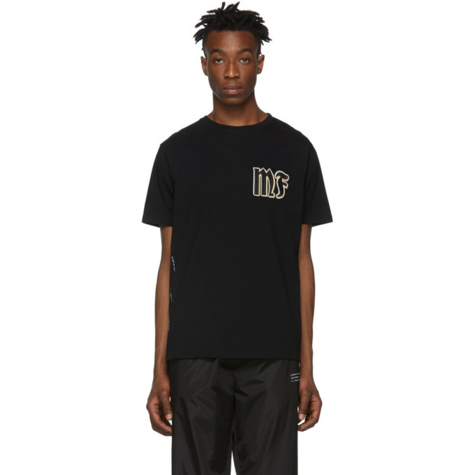 Photo: Moncler Genius 7 Moncler Fragment Hiroshi Fujiwara Black Tour T-Shirt