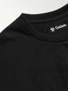 Goldwin - Logo-Print Jersey T-Shirt - Black