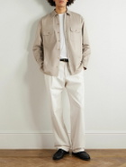 Ghiaia Cashmere - Cotton-Twill Shirt - Neutrals