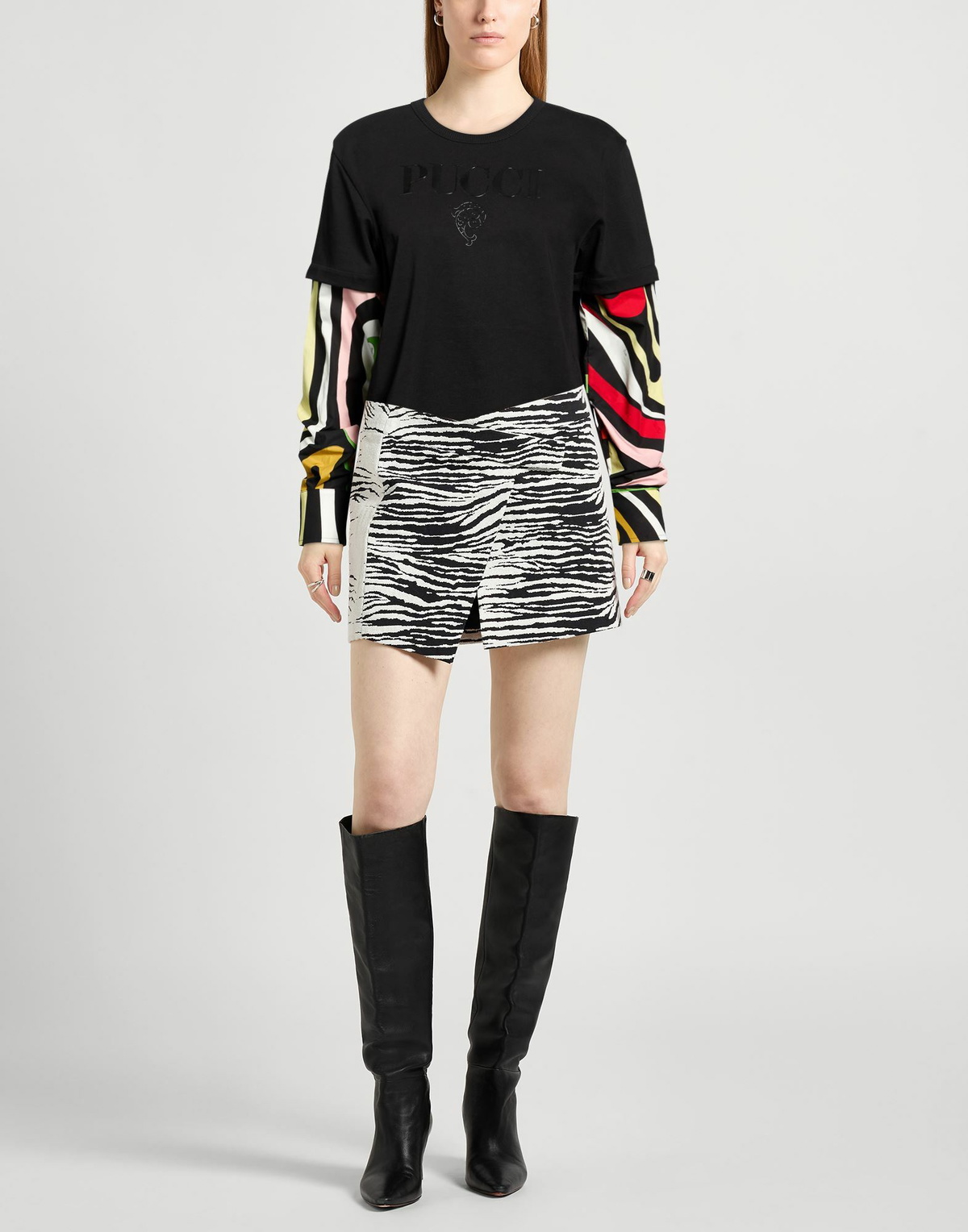 Pucci Womens T-shirt in Black