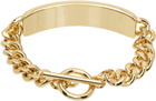 Fred Perry Gold ID Bracelet