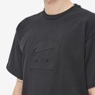 Nike Men's HB Feel T-Shirt in Black/Medium Grey
