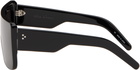 Rick Owens Black Temple Documenta Sunglasses