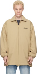 Fear of God ESSENTIALS Beige Signature Filled Barn Jacket