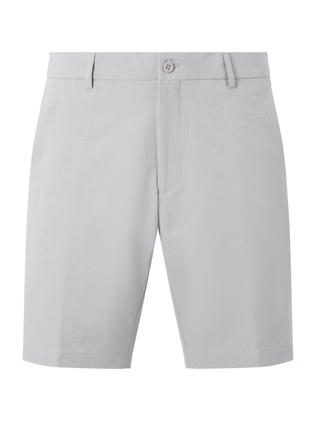 Photo: Peter Millar - Surge Slim-Fit Straight-Leg Tech-Jersey Golf Shorts - Gray