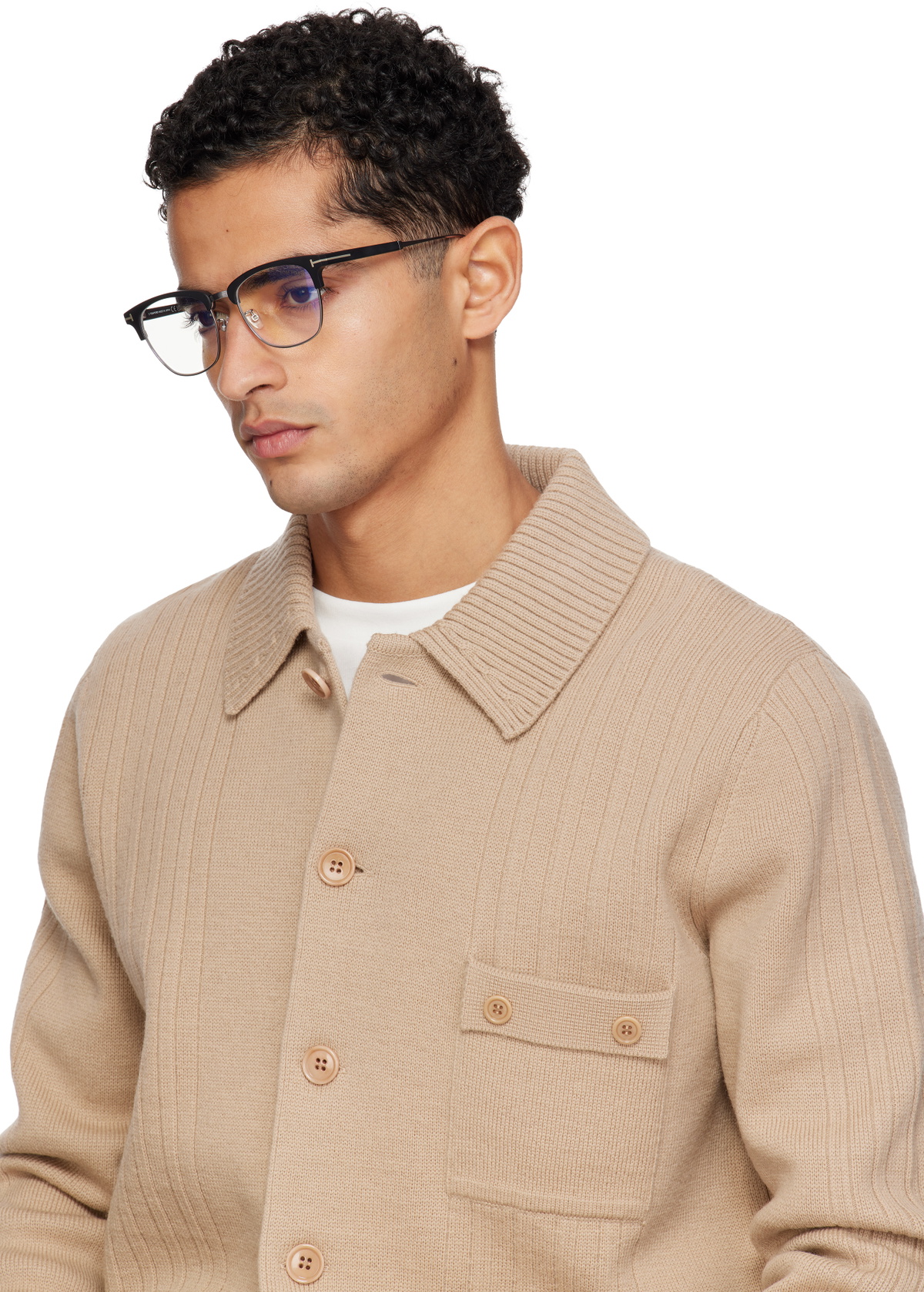 TOM FORD Black Square Glasses
