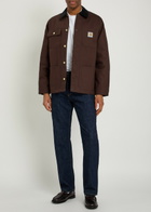 Carhartt Wip Michigan Canvas Jacket Burgundy