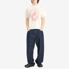 Aries Men's Faded Ex Amino T-Shirt in Off White