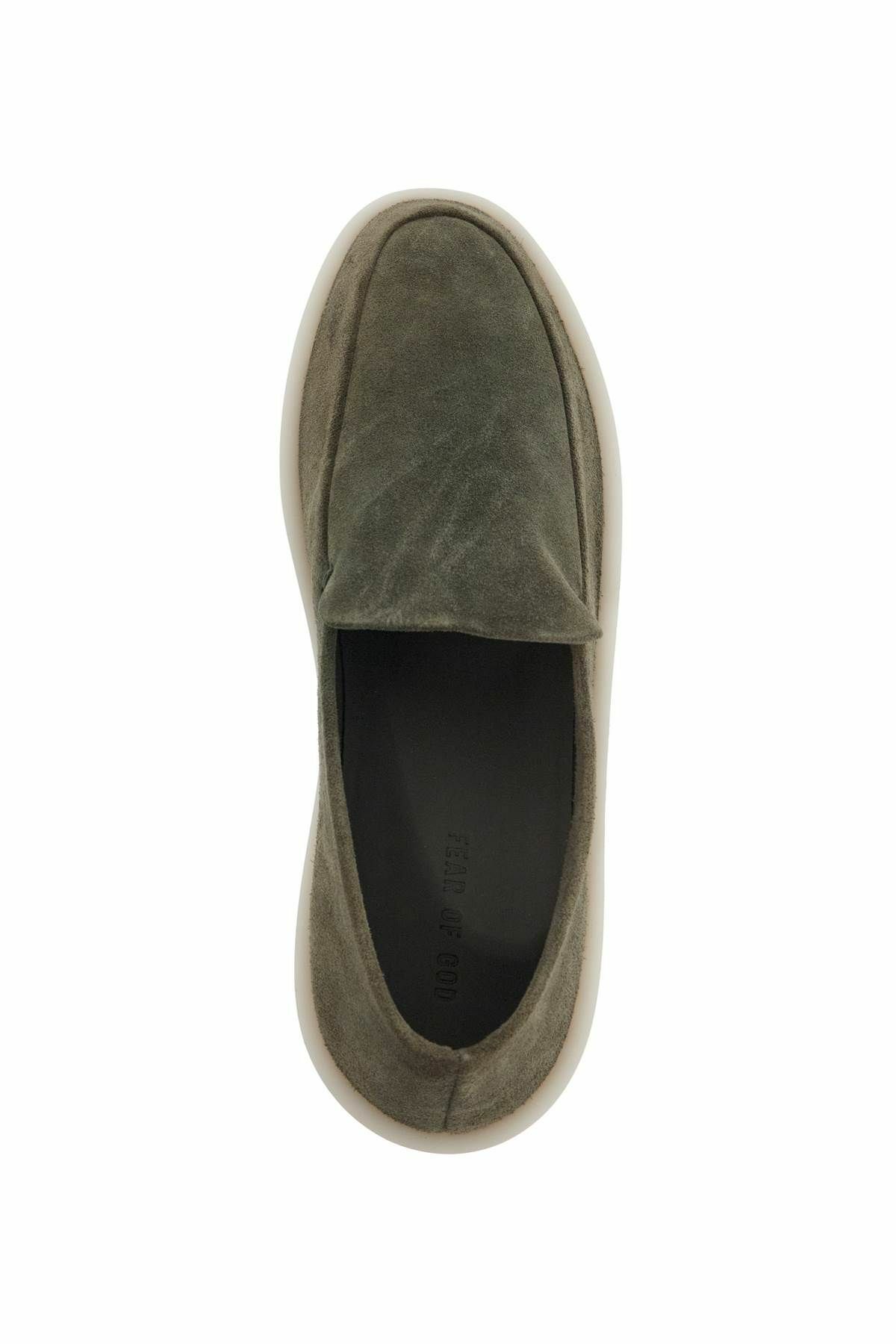 FEAR OF GOD suede slip-on 101 Grey Fear Of God